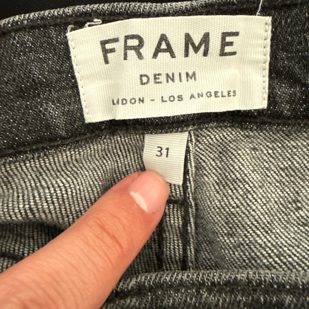 Grey FRAME jeans, size 31